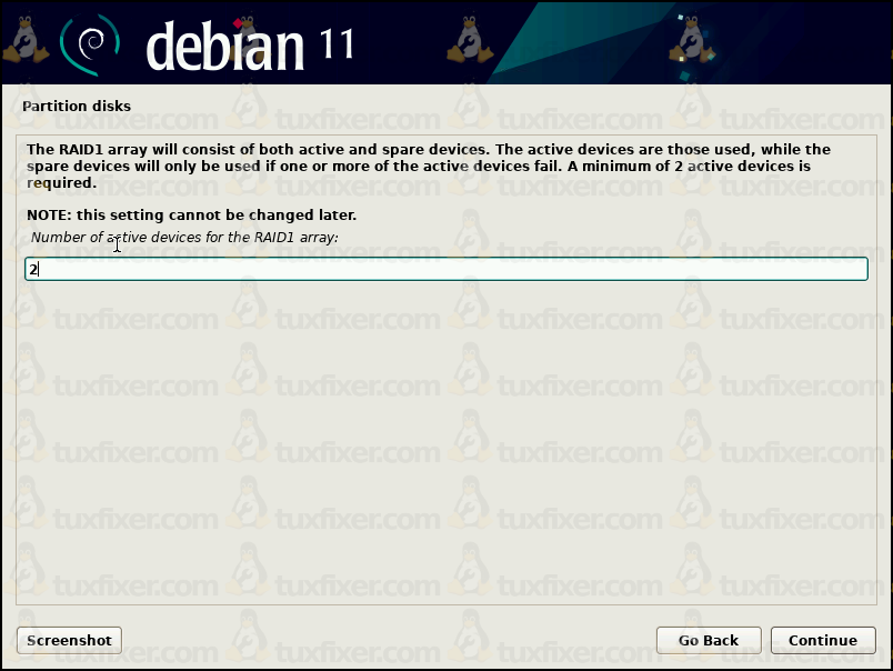 Debian Bullseye choose active devices