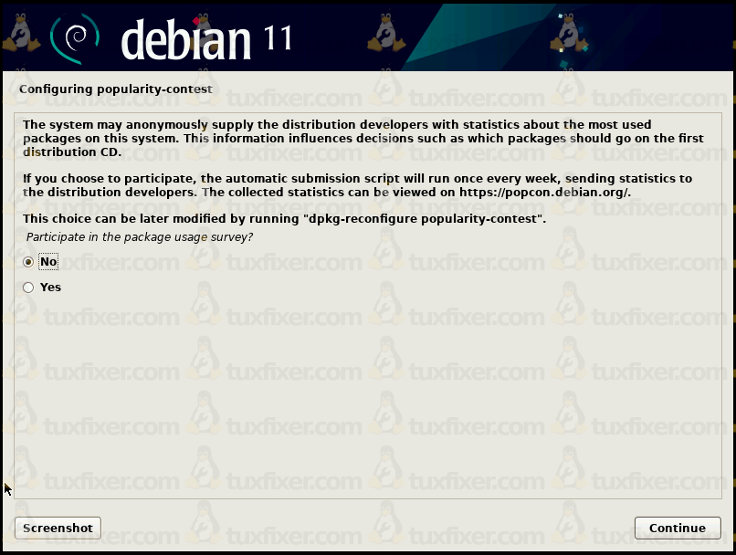 Debian 11 Bullseye package survey