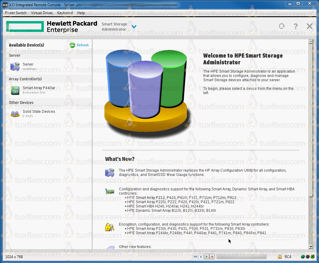 How to configure hp smart array p410i controller - msacolorado